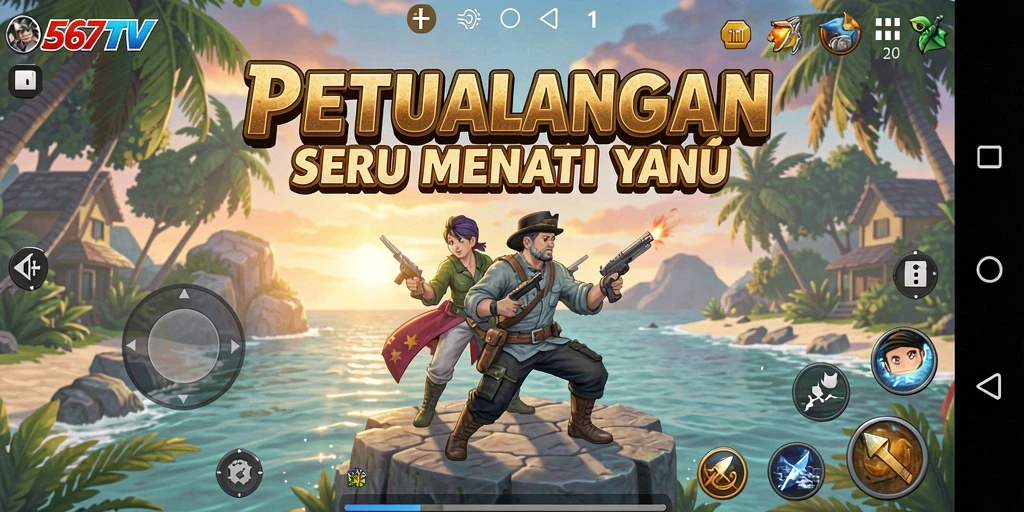 Screenshot gameplay petualangan seru di 567TV.
