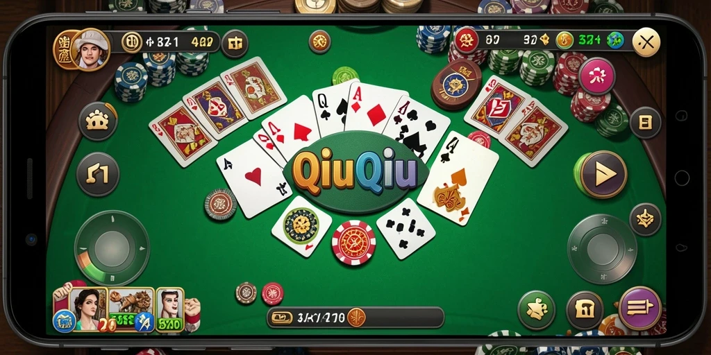 Screenshot gameplay QiuQiu yang mengasyikkan dari 5RT.