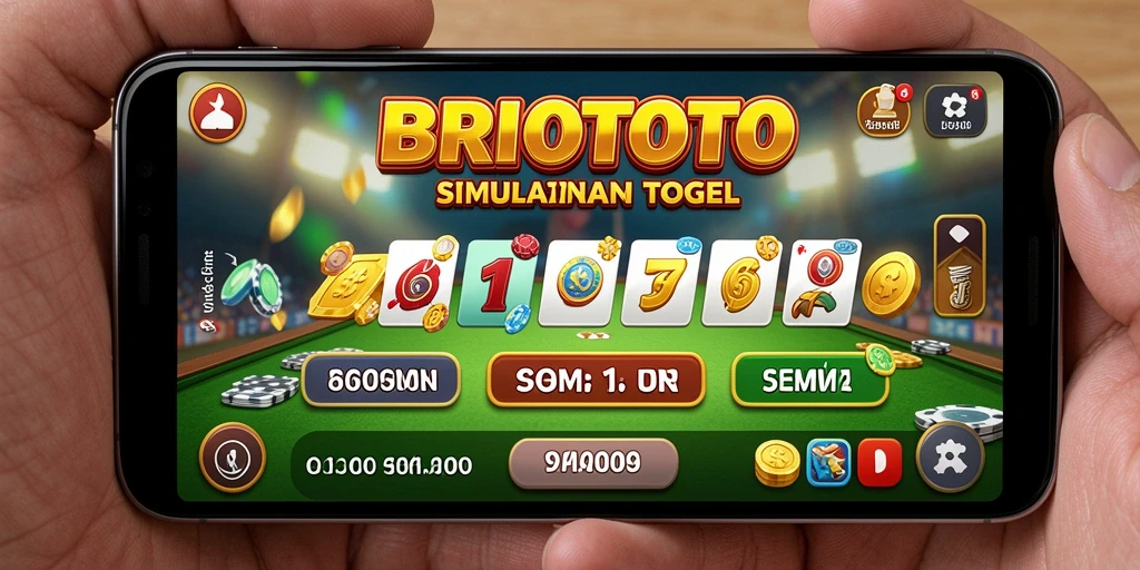 Screenshot utama BRIOTOTO menampilkan gameplay menarik dan interaktif.