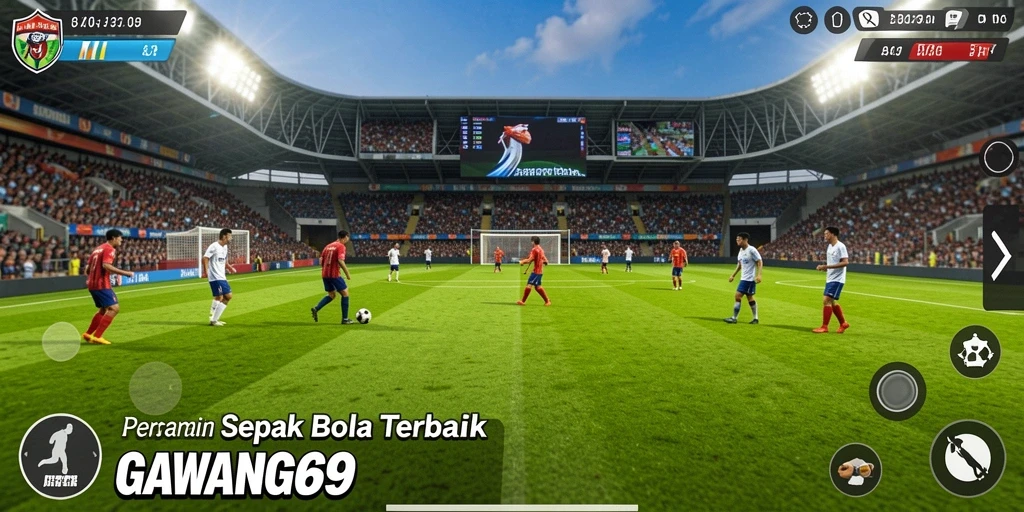 Tangkapan layar utama GAWANG69 menampilkan aksi sepak bola yang mendebarkan.