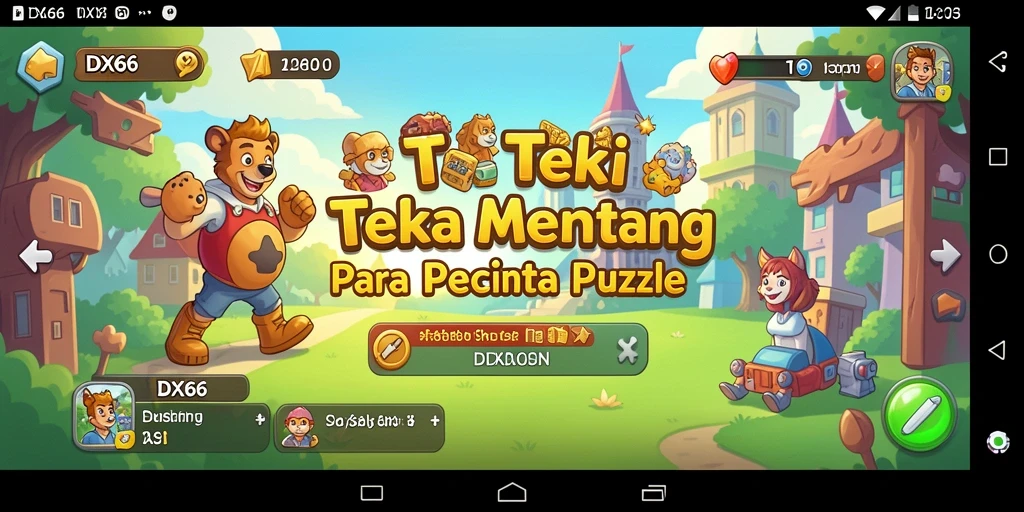 Tangkapan layar gameplay IDX66 menampilkan tantangan teka-teki yang menarik.