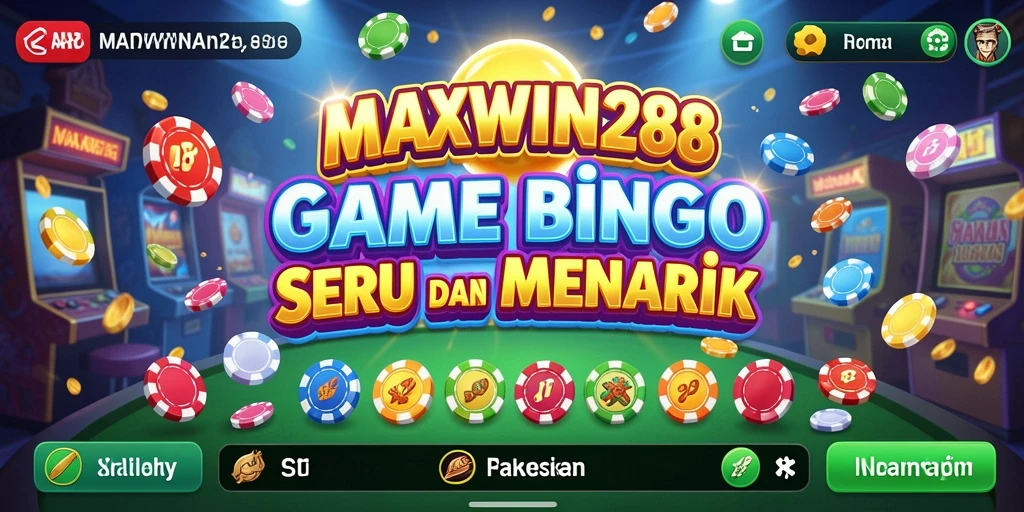 Gameplay seru dan menarik dalam permainan Bingo MAXWIN288.