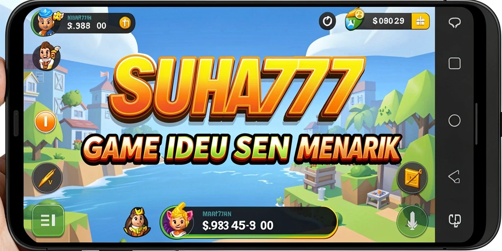Screenshot utama menampilkan gameplay santai dari SUHU777.