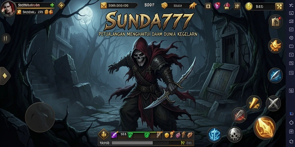 Tampilan menakutkan dari gameplay SUNDA777 yang mencekam.