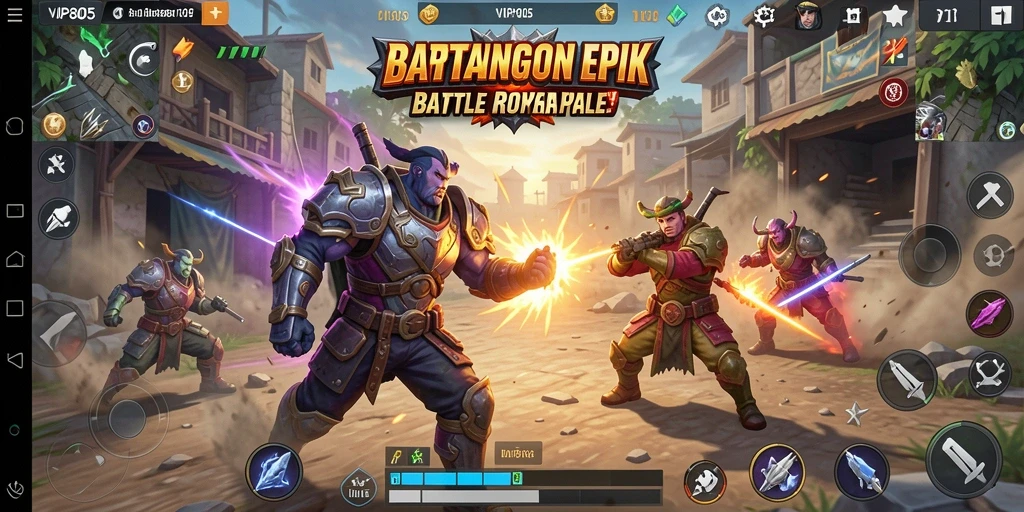 Gameplay intens dan seru dalam <strong>VIP805</strong> dengan aksi Battle Royale yang mendebarkan.