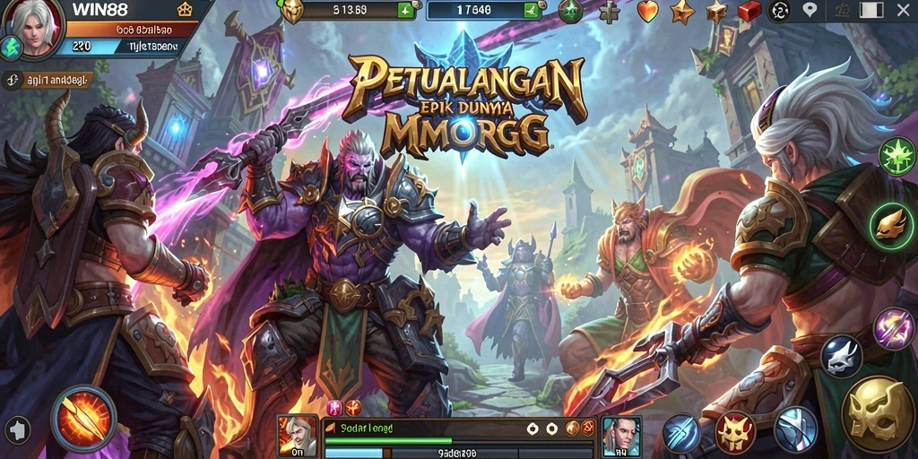 Gameplay seru dari WIN88 yang membawa Anda ke dunia MMORPG.